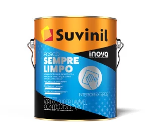 Tinta Suvinil Inova Fosco Sempre Limpo
